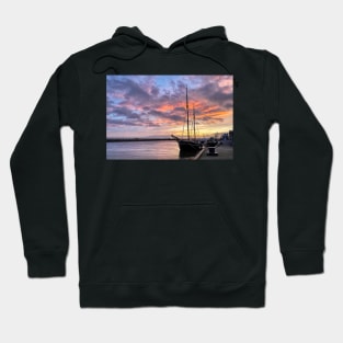 December Daybreak on the River Blyth Hoodie